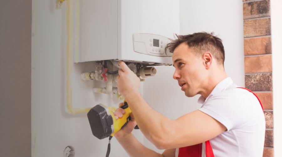 Local tankless water heater installation in Danville, NH